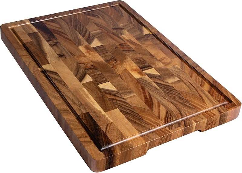 THETCHRY Walnut Wood Cutting Boards for Kitchen, End Grain Chopping Board