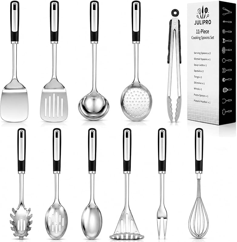 Stainless Steel Kitchen Utensil Set,11 Piece